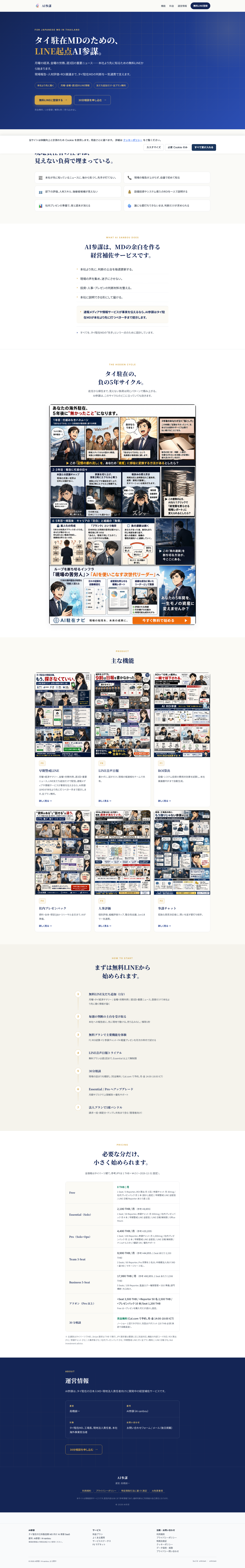 AI参謀 トップページ